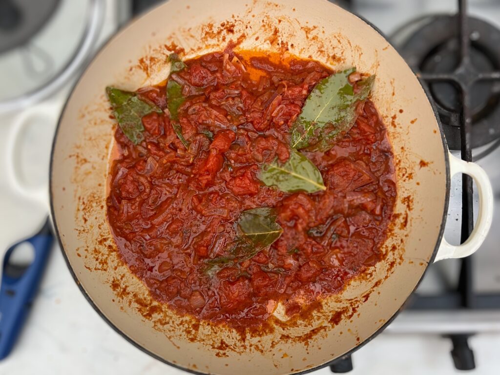 Tomato and Bay Leaf Sugo From the Puglia Kitchen. Photo by the Puglia Guys.