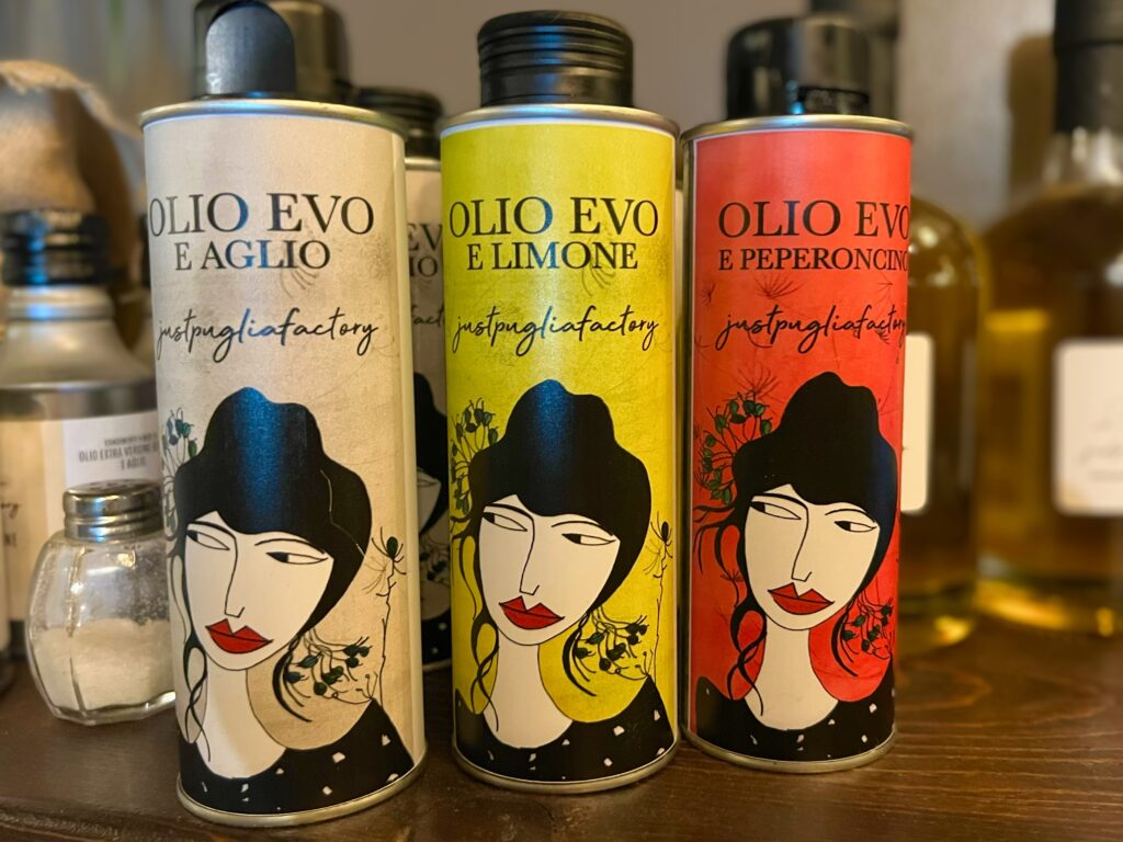 A Very Puglia Christmas. The Puglia Guys recommend justpugliafactory olive oil for its pretty packaging.