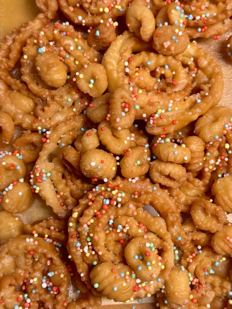 Cartellate, a very Puglia Christmas tradition. Photo by the Puglia Guys.